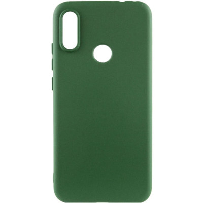 Накладка (з мікрофіброю) GETMAN Liquid Silk для Huawei P Smart Plus- темно-зелений Накладка (з мікрофіброю) GETMAN Liquid Silk для Huawei P Smart Plus- темно-зелений