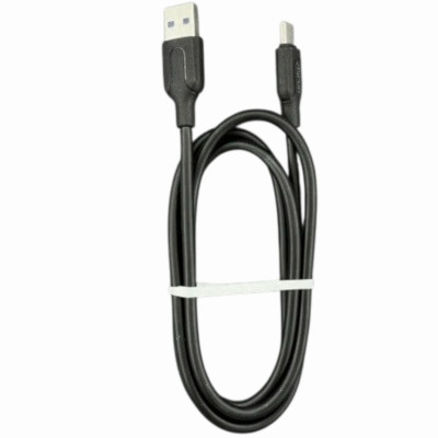 USB кабель Aspor A43 TPU Soft Touch Type-C (5А/1м)- чорний