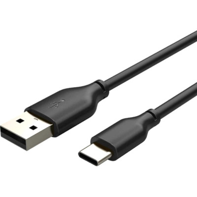 USB кабель Aspor A43 TPU Soft Touch Type-C (5А/1м)- чорний USB кабель Aspor A43 TPU Soft Touch Type-C (5А/1м)- чорний
