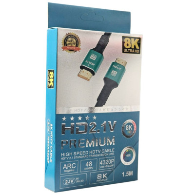 HDMI кабель 2.1V 8K UHD (1.5m)