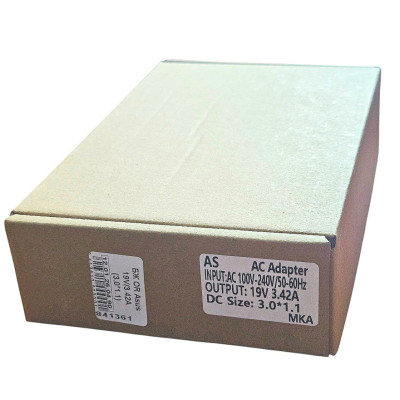 Блок живлення для ноутбука OR Asus 19V/3.42A (3.0*1.1)