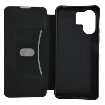 Чохол-книжка Belora шкіряний для Xiaomi Redmi 13C 4G / Poco C65- чорний Чохол-книжка Belora шкіряний для Xiaomi Redmi 13C 4G / Poco C65- чорний