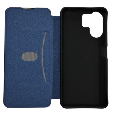 Чохол-книжка Belora шкіряний для Xiaomi Redmi 13C 4G / Poco C65- темно-синій Чохол-книжка Belora шкіряний для Xiaomi Redmi 13C 4G / Poco C65- темно-синій