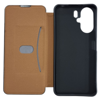 Чохол-книжка Belora шкіряний для Xiaomi Redmi 13C 4G / Poco C65- коричневий Чохол-книжка Belora шкіряний для Xiaomi Redmi 13C 4G / Poco C65- коричневий