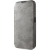 Чохол-книжка Belora шкіряний для Xiaomi Redmi 15 (UA/Europe 171mm)- сірий
