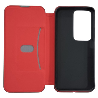 Чохол-книжка Belora шкіряний для Xiaomi Redmi 15 (UA/Europe 171mm)- червоний