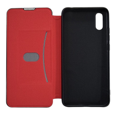 Чохол-книжка Belora шкіряний для Xiaomi Redmi 9A- червоний