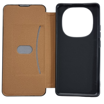 Чохол-книжка Belora шкіряний для Xiaomi Redmi Note 14 Pro 4G- коричневий Чохол-книжка Belora шкіряний для Xiaomi Redmi Note 14 Pro 4G- коричневий