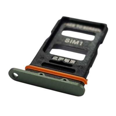 SIM лоток для Xiaomi 14 Ultra Green