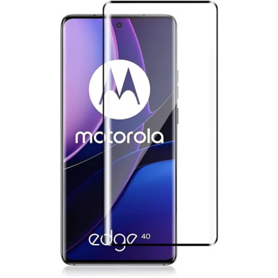 Скло захисне Tempered Glass 3D для Motorola Moto Edge 40