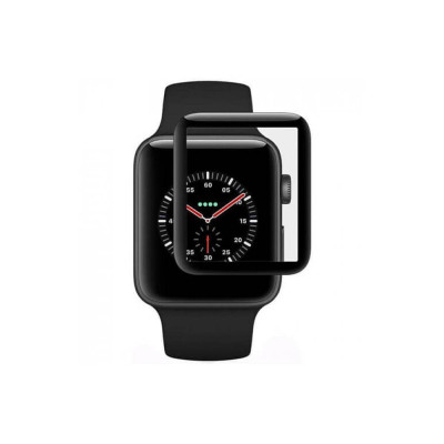 Скло захисне для Apple Watch 38mm- чорний Скло захисне для Apple Watch 38mm- чорний