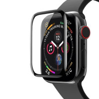Скло захисне для Apple Watch 42mm Series 10 / 11- чорний Скло захисне для Apple Watch 42mm Series 10 / 11- чорний