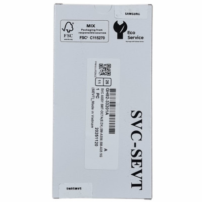 Дисплей для мобільного телефона Samsung A35 5G / A356 Original, Servis pack, with frame, GH82-33201A Black