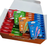 USB кабель Jokade JA028 Lightning Silicone 3A Fast charging (Box 40шт / Mix)