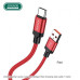 USB кабель Jokade JA034 QIANFAN Type-C 5A/1м- червоний