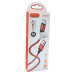 USB кабель Jokade JA034 QIANFAN Type-C 5A/1м- червоний