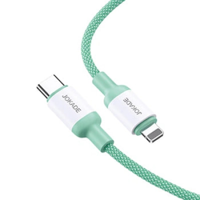 USB-C кабель Jokade JA014 NAIXUE Type-C to Lightning PD20W (1m)- зелений