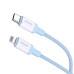 USB-C кабель Jokade JA014 NAIXUE Type-C to Lightning PD20W (1m)- блакитний
