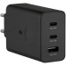 Мережевий зарядний пристрій Samsung Original 65W (2USB-C+USB-A) No Logo- чорний