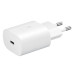 Мережевий зарядний пристрій Samsung Original USB-C 25W PD (No Logo)- білий