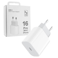 Мережевий зарядний пристрій 35W USB-C 1:1 original (16 Pro Max)- білий Мережевий зарядний пристрій 35W USB-C 1:1 original (16 Pro Max)- білий