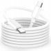 USB-C кабель iPhone Type-C to Type-C 240W (2м)- білий