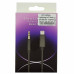 AUX кабель Lightning to 3.5mm (model-023) 1m (color pack)- чорний