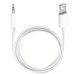 AUX кабель Lightning to 3.5mm 1.2m- білий