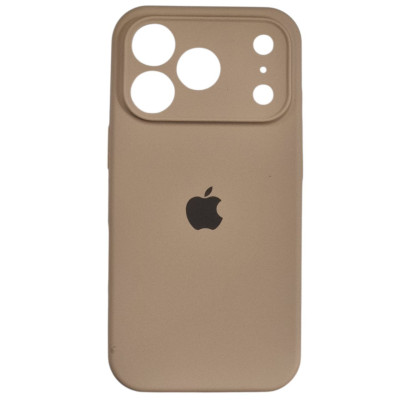 Накладка (з мікрофіброю) Silk Full Camera для iPhone 17 Pro- золото пустелі