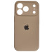 Накладка (з мікрофіброю) Silk Full Camera для iPhone 17 Pro- золото пустелі