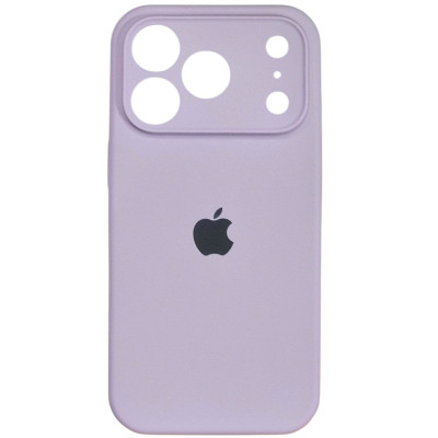 Накладка (з мікрофіброю) Silk Full Camera для iPhone 17 Pro- лавандовий