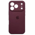Накладка (з мікрофіброю) Silk Full Camera для iPhone 17 Pro Max- сливовий