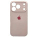 Накладка (з мікрофіброю) Silk Full Camera для iPhone 17 Pro Max- пастельно-рожевий