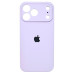 Накладка (з мікрофіброю) Silk Full Camera для iPhone 17 Pro Max- лавандовий