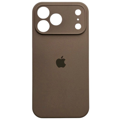 Накладка (з мікрофіброю) Silk Full Camera для iPhone 17 Pro Max / 18 Pro Max- коричневий Накладка (з мікрофіброю) Silk Full Camera для iPhone 17 Pro Max / 18 Pro Max- коричневий