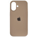 Накладка (з мікрофіброю) Silk Full Protective для iPhone 16- золото пустелі