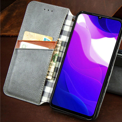 Чохол-книжка GETMAN Cubic для Samsung A57 5G- сірий