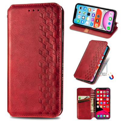 Чохол-книжка GETMAN Cubic для Samsung A57 5G- червоний Чохол-книжка GETMAN Cubic для Samsung A57 5G- червоний