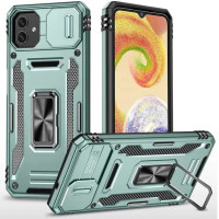 Протиударний чохол Camshield Army Ring для Samsung A07- світло-зелений Протиударний чохол Camshield Army Ring для Samsung A07- світло-зелений
