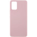 Накладка (з мікрофіброю) Silicone Cover Lakshmi для Samsung A71- рожевий пісок