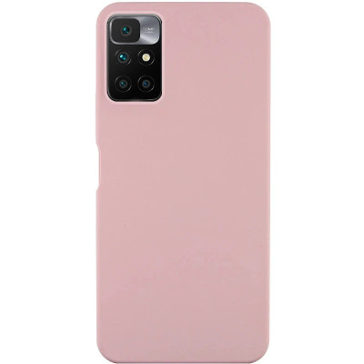 Накладка (з мікрофіброю) Silicone Cover Lakshmi для Xiaomi Redmi 10- рожевий пісок