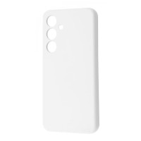 Накладка (з мікрофіброю) Silicone Cover Lakshmi Full Camera для Samsung S26- білий
