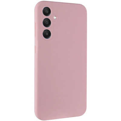 Накладка (з мікрофіброю) Silicone Cover Lakshmi Full Camera для Samsung S26- рожевий пісок