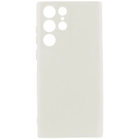 Накладка (з мікрофіброю) Silicone Cover Lakshmi Full Camera для Samsung S26 Ultra- білий