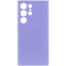 Накладка (з мікрофіброю) Silicone Cover Lakshmi Full Camera для Samsung S26 Ultra- бузковий