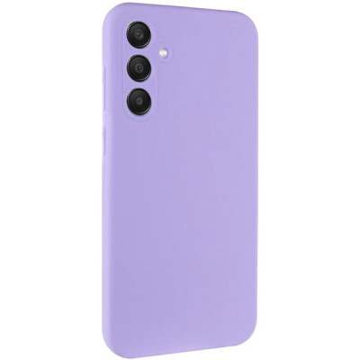 Накладка (з мікрофіброю) Silicone Cover Lakshmi Full Camera для Samsung S26 Plus- бузковий