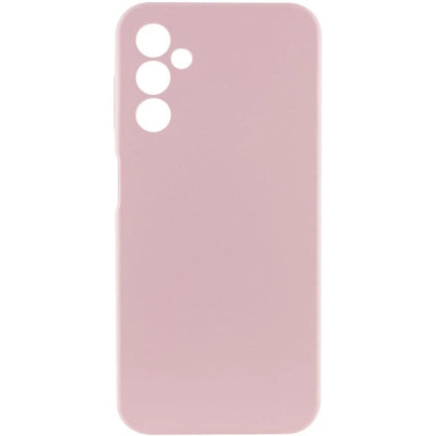 Накладка (з мікрофіброю) Silicone Cover Lakshmi Full Camera для Samsung S26 Plus- рожевий пісок