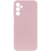 Накладка (з мікрофіброю) Silicone Cover Lakshmi Full Camera для Samsung S26 Plus- рожевий пісок