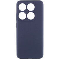 Накладка (з мікрофіброю) Silicone Cover Lakshmi Full Camera для Xiaomi 15T- темно-синій