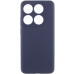 Накладка (з мікрофіброю) Silicone Cover Lakshmi Full Camera для Xiaomi 15T Pro- темно-синій
